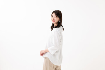 女性の横顔