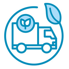 Sustainable Supply Chain  Icon Element For Design	