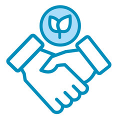 Handshake  Icon Element For Design	