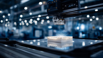 3D Printer in Action: Showcasing Prototype Manufacturing Innovation