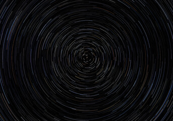 Star trails night sky photograph