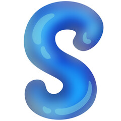 Bubble letter S