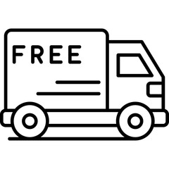 Free delivery Icon