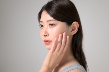 若い女性のビューティーイメージ