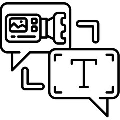 Text to video Icon