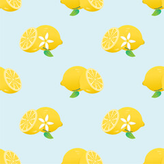 Blueberry Seamless Pattern Background. Vector Illustration Seamless Pattern for Wallpaper or Any Purpose Background