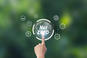 Carbon neutral is the 2050 net zero carbon dioxide emissions state.	