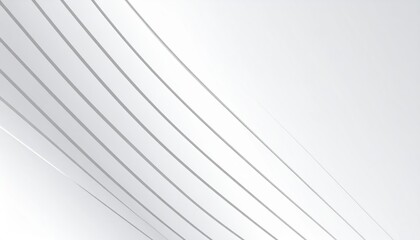 abstract minimal architecture background, geometric architectural with chrome or metallic curve design