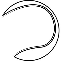 Sport Ball Line Illustration