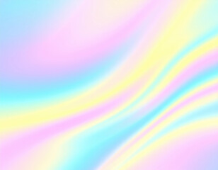 Obraz premium Mesmerizing holographic backdrop with abstract rainbow of colors shimmering and shifting, creating dreamy atmosphere