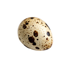 Quail eggs isolated on a transparent background
