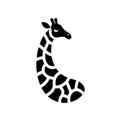 giraffe vector illustration logo design