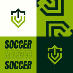 Logo Template Soccer Football Braser