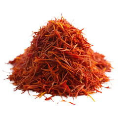 Fototapeta premium Saffron isolated on transparent background