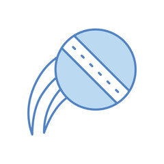Cricket Ball Vector icon