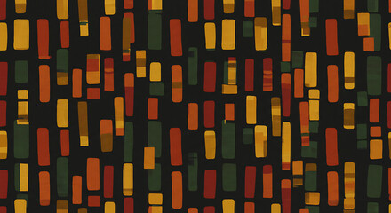 Abstract pattern with colorful irregular bars, seamless background suitable for modern design, textile prints, web backgrounds