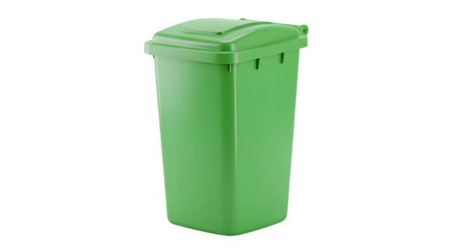 Trash Bin: A Guardian of Cleanliness isolated on white or transparent background. PNG