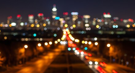 Nocturne of Blurred Lights