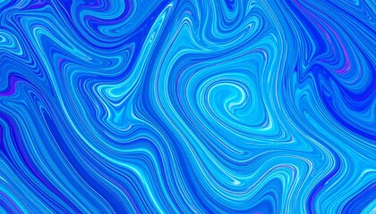 Melted Paint Wave Pattern with Center Glow