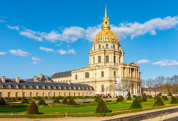 Les Invalides (National Residence of the Invalids) in Paris, France
