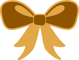 Illustration of a bow.  Colorful Bow Tie PNG 