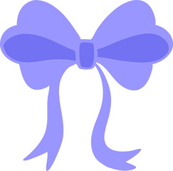 Illustration of a bow.  Colorful Bow Tie PNG 