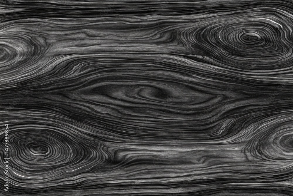 Poster dark wood grain texture close up detailed pattern abstract background design element natural surface