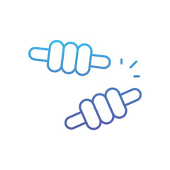 Cricket Bails Vector icon