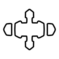 A pure black canvas reflecting profound emptiness and absolute darkness