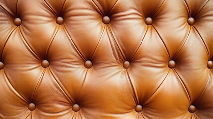 Fototapeta premium A close-up of textured brown leather.