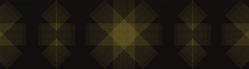 Panorama Abstract Golden Light Electronic Lines on Technology Background,comic and Motion concept design,vector.