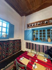 Asconi Winery, Puhoi, Chisinau, Republic of Moldova - October 23, 2023: traditional Moldovan village