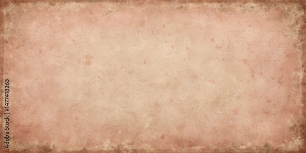 Aufkleber Aged Paper Texture A Rustic, Worn Background with Subtle Color Variations and Distressed Edges