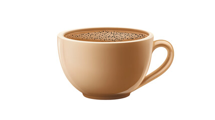 Stylish Coffee Cup Illustration Element Transparent Cut Out ISO