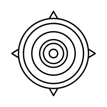 recommend clip art: Dartboard with Bullseye and Darts Outline