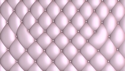 Elegant and Luxurious Light Pink Diamond Tufted Upholstery Fabric for Interior Design Projects and Decorating