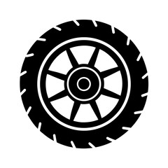 Fototapeta premium tractor-rear-hitch-vector-on-white-background