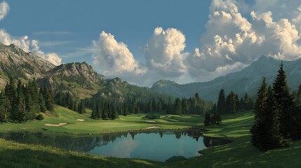 Golf course