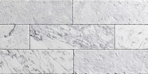 Fototapeta premium White Marble Texture with Veins and Polished Finish for Elegant Design and Decoration