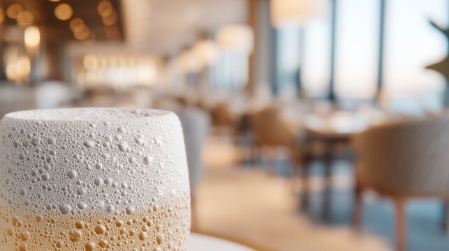 Cozy modern workspace, inviting soft textures and natural light, ideal for productivity and relaxation, with space for notes.