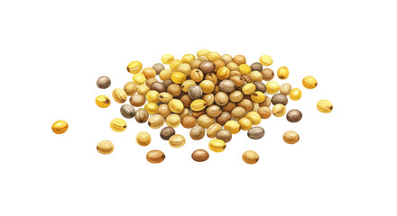 Watercolor Illustration Depicting Two Cinnamon Sticks Alongside A Small Sprig Of Green Leaves Evoking A Sense Of Warmth Spice And Organic Simplicity On A Plain Textured Background