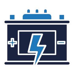 accumulator icon blue