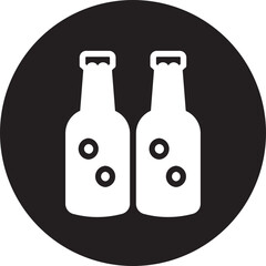 soda glyph icon