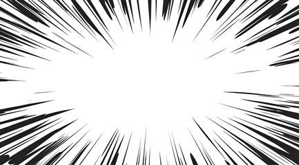 Abstract radial lines background