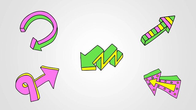 Fun Arrow Doodles