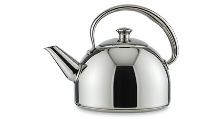 Polished Stainless Steel Tea Kettle, Modern Kitchenware