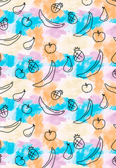 Patter Spring Summer seamlesss fo fashion