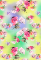 Patter Spring Summer seamlesss fo fashion