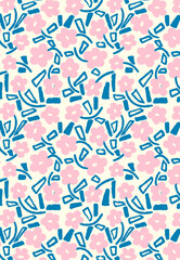 Patter Spring Summer seamlesss fo fashion