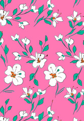 Patter Spring Summer seamlesss fo fashion